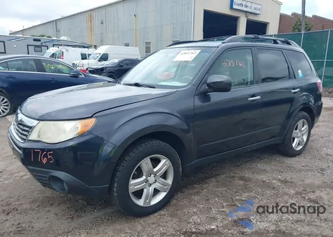 2010 Subaru Forester 2.5X Limited from USA, damaged, VIN JF2SH6DC1AH725281